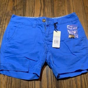 Blue shorts
